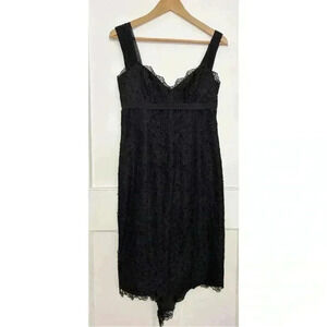 Women’s Silk, Lacey Nicole Miller Black Dress Size  8